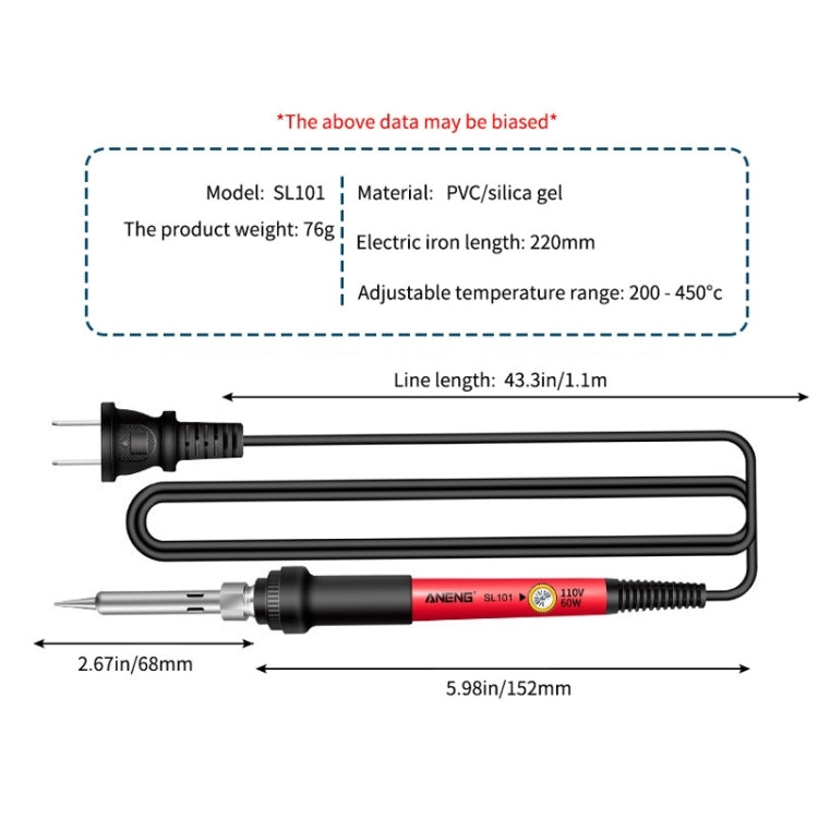 Household Constant Temperature Soldering Iron Set 60W Internal Heat Welding Tool Kit My Store