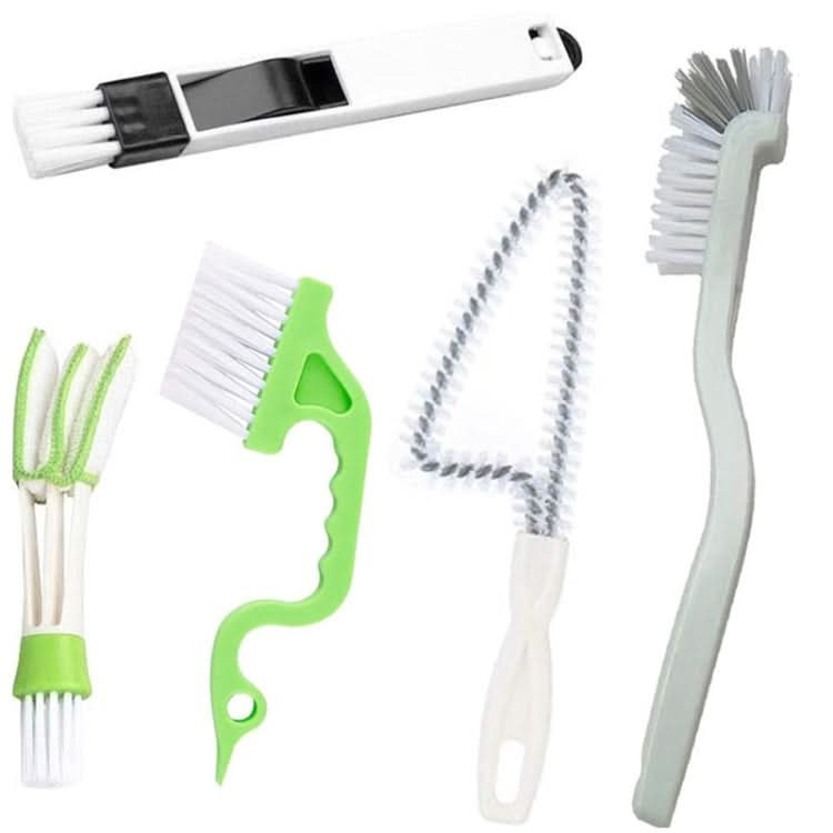 5PCS / Set Groove Cleaning Brush Multi-tool Household Door and Window Brush-Reluova