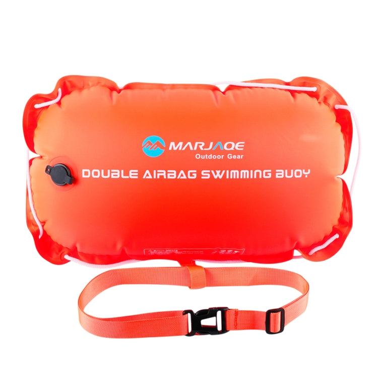 MARJAQE  Double Air Bag Safety Training Swimming Buoy with Waist Belt