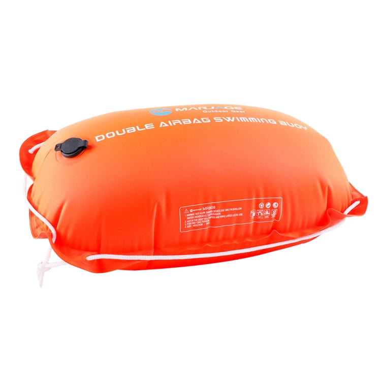 MARJAQE  Double Air Bag Safety Training Swimming Buoy with Waist Belt Reluova