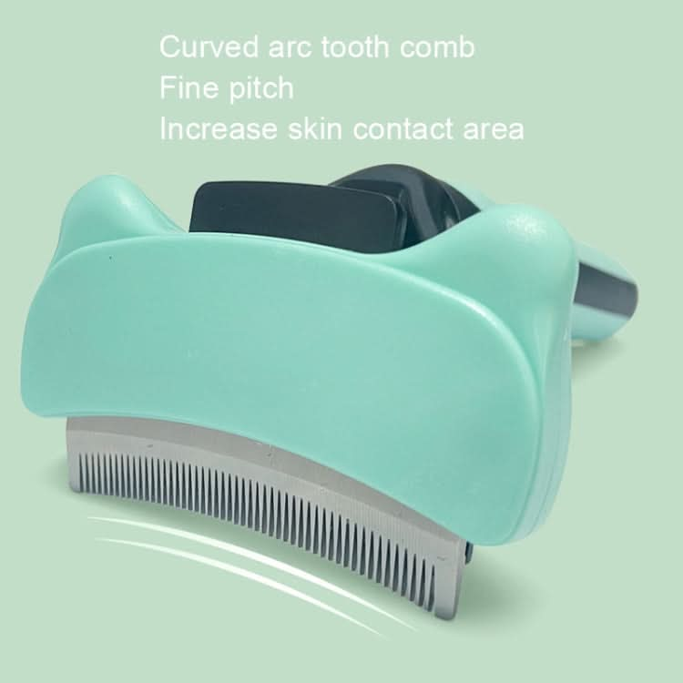 Pet Automatic Hair Removal Comb Curved Cat and Dog Open-knot Comb - Reluova