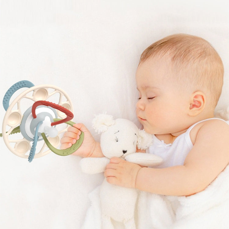 Multifunctional Silicone Manhattan Ball Baby Teether My Store