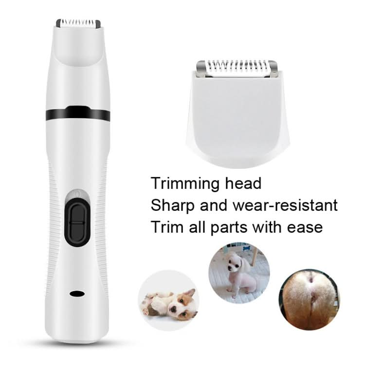 Pet USB Electric Shaver Dog Hair Trimming Nail Polisher - Reluova