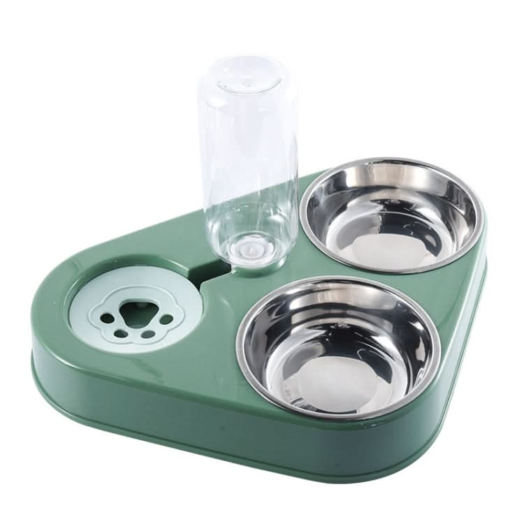 Dog Cat Triangle Automatic Drinking Water Bowl Pet Supplies, Size: - Reluova