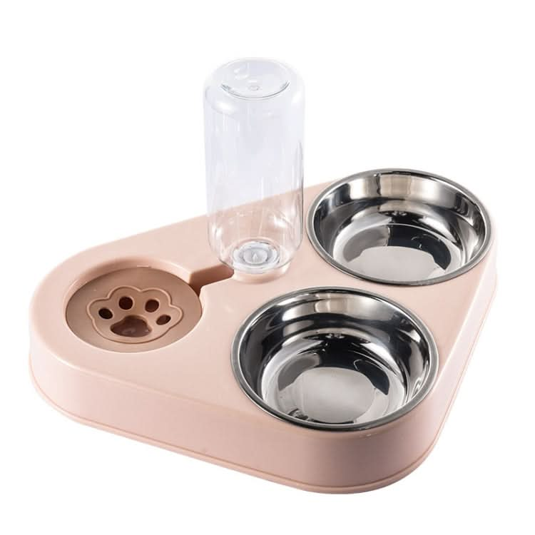 Dog Cat Triangle Automatic Drinking Water Bowl Pet Supplies, Size: - Reluova