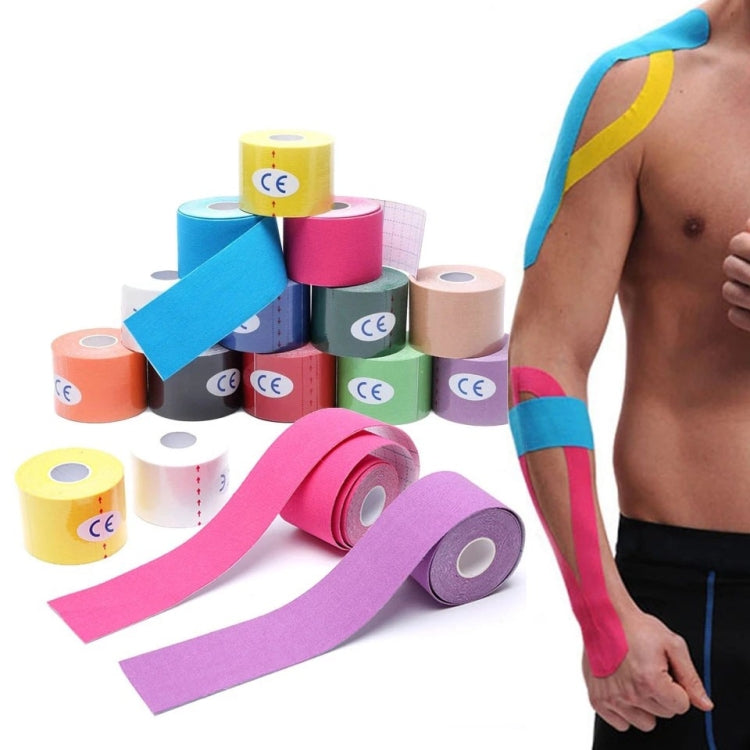 Muscle Tape Physiotherapy Sports Tape Basketball Knee Bandage, Size: 5cm x 5m, Series 1 Reluova