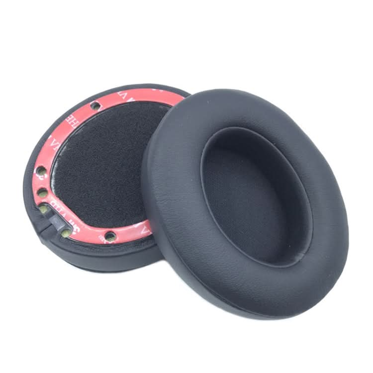 2 PCS Leather Soft Breathable Headphone Cover For Beats Studio 2/3