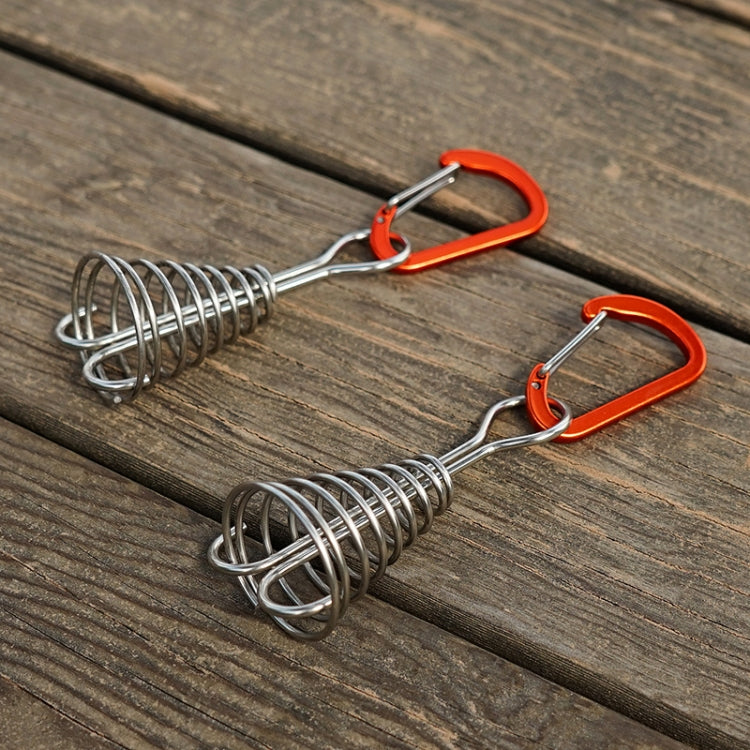 Outdoor Barracks Octopus Buckle Camping Deck Nail Stainless Steel Fixed Tent Rope Buckle Reluova