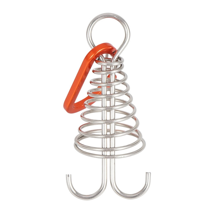 Outdoor Barracks Octopus Buckle Camping Deck Nail Stainless Steel Fixed Tent Rope Buckle Reluova