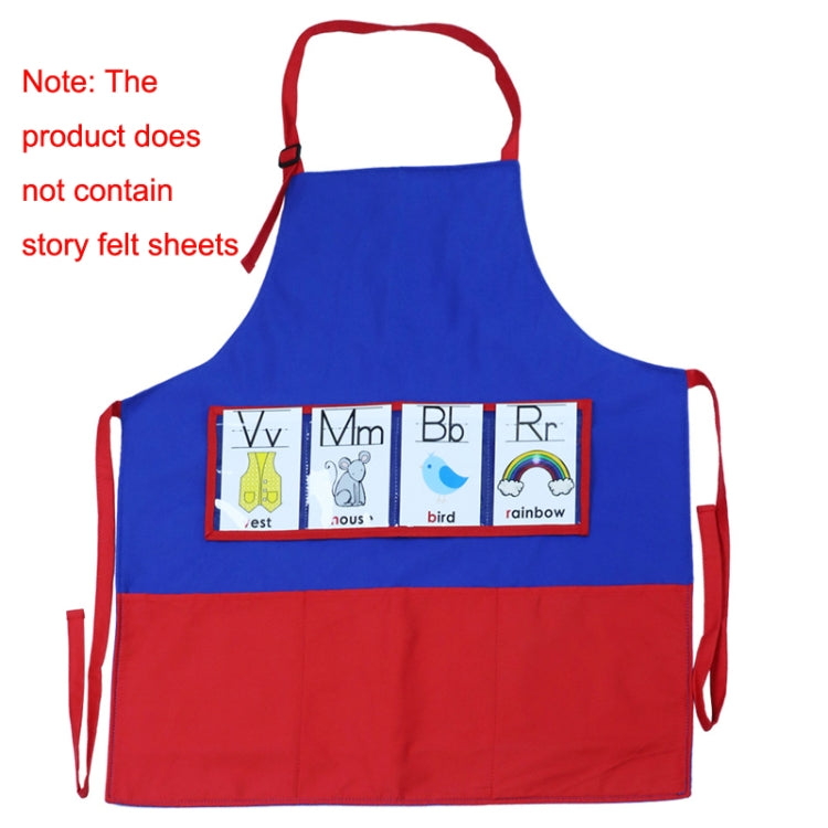 Felt Cloth Picture Book DIY Story Teaching Apron My Store