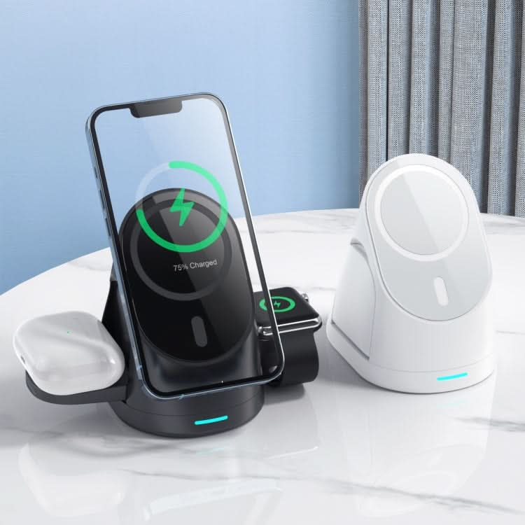 LFX-179 Magnetic Vertical 3 in 1 Wireless Charging Bracket