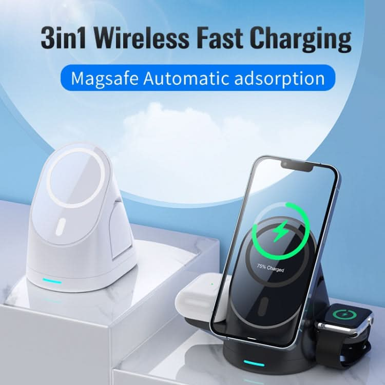 LFX-179 Magnetic Vertical 3 in 1 Wireless Charging Bracket