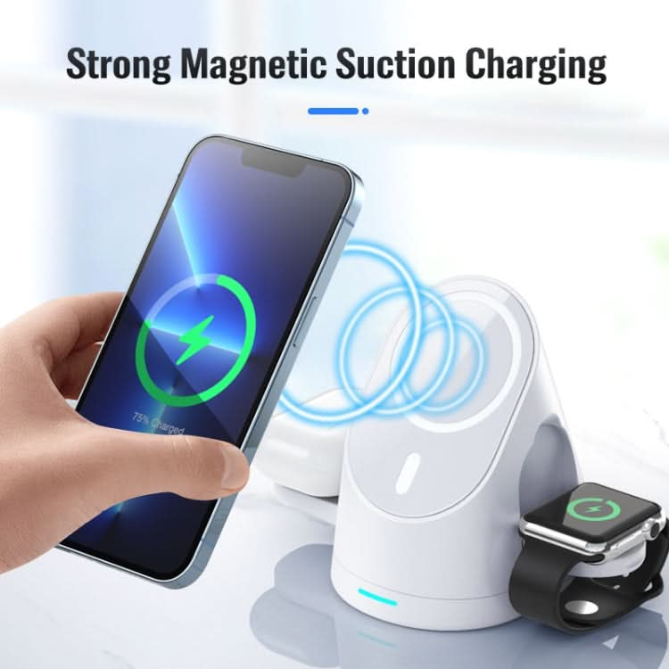 LFX-179 Magnetic Vertical 3 in 1 Wireless Charging Bracket