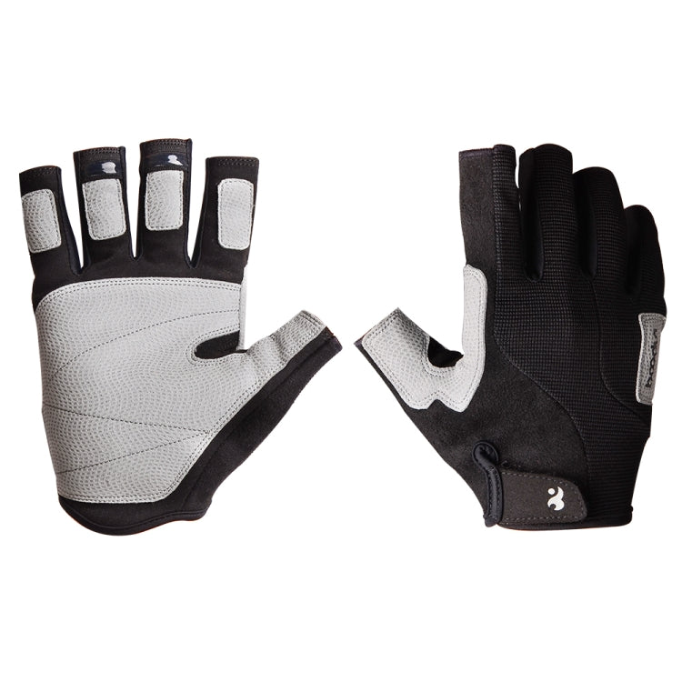 BOODUN B171069 Sailing Gloves Fitness Outdoor Half Finger Rock Climbing Gloves Reluova