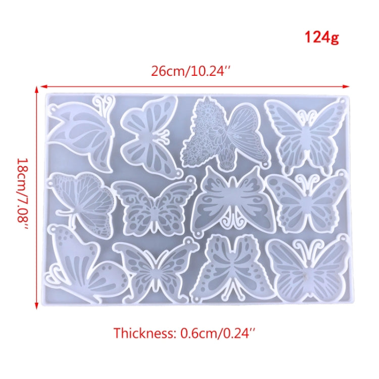 DIY Butterfly Keychain Epoxy Mould