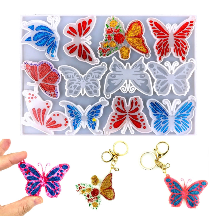 DIY Butterfly Keychain Epoxy Mould