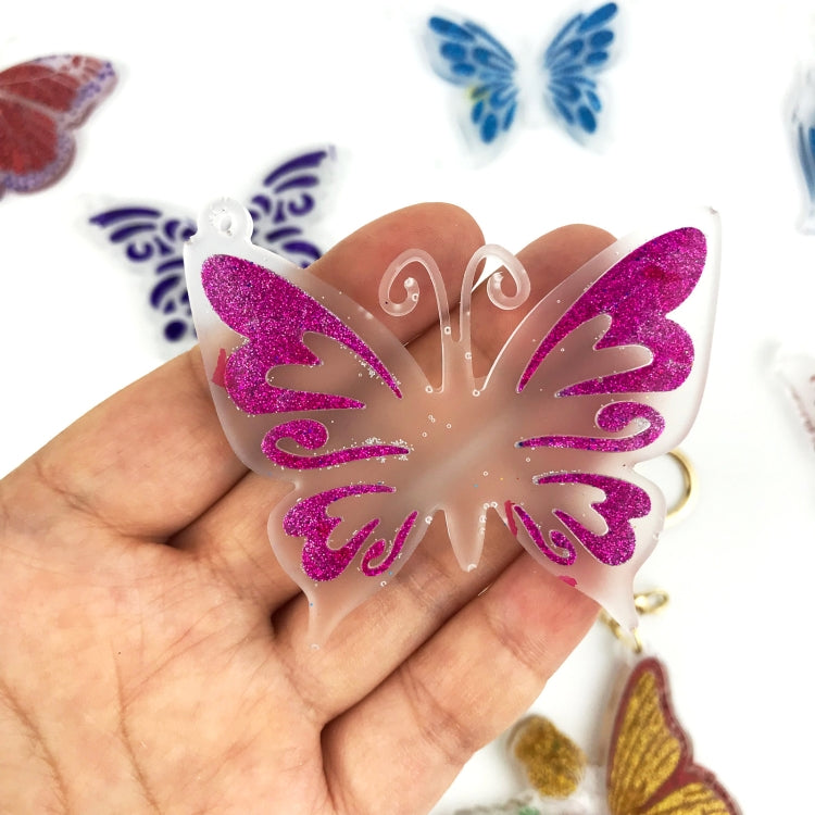 DIY Butterfly Keychain Epoxy Mould