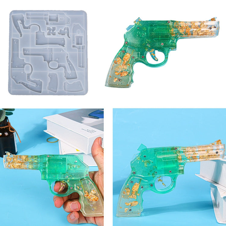 D2092-1 Drop Plastic Mold Revolver Rubber Moulded Silicone Mould My Store