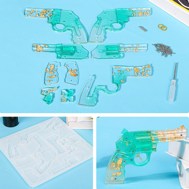 D2092-1 Drop Plastic Mold Revolver Rubber Moulded Silicone Mould My Store