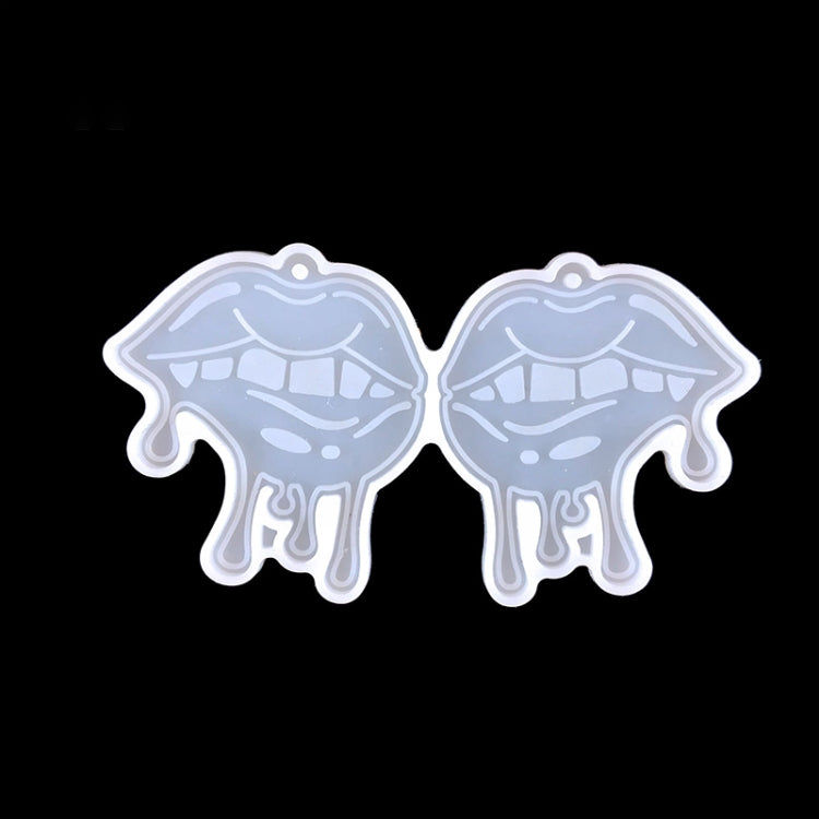 Halloween DIY Earrings Mould Pendant Decoration Silicone Mould, Style: