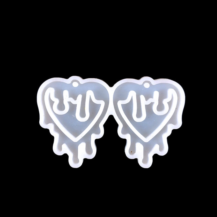 Halloween DIY Earrings Mould Pendant Decoration Silicone Mould, Style: My Store