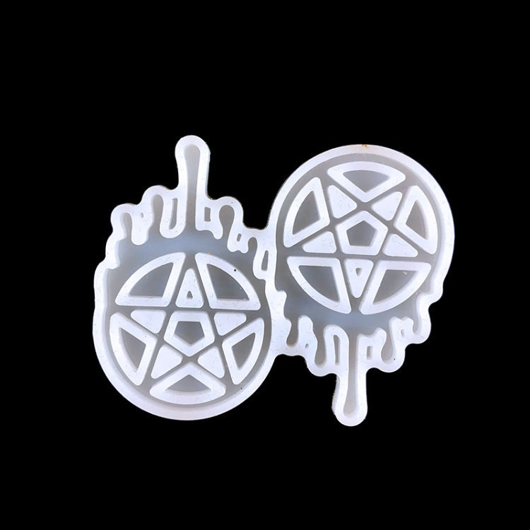 Halloween DIY Earrings Mould Pendant Decoration Silicone Mould, Style: My Store