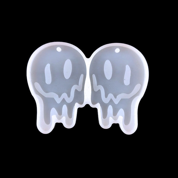 Halloween DIY Earrings Mould Pendant Decoration Silicone Mould, Style: