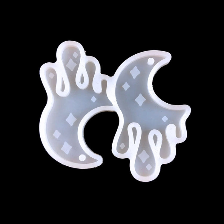 Halloween DIY Earrings Mould Pendant Decoration Silicone Mould, Style: My Store