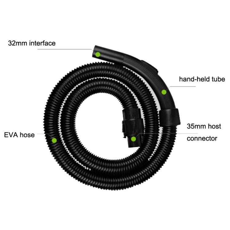 For Midea QW12T-05F / 05E / VC35J-10AC Vacuum Cleaner Accessories Threaded Hose My Store