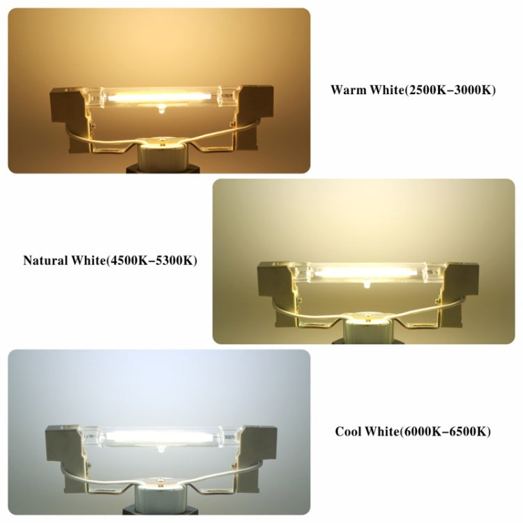 R7S LED COB Dimmer Glass Lamp Double-end Horizontal Plug-in Light My Store