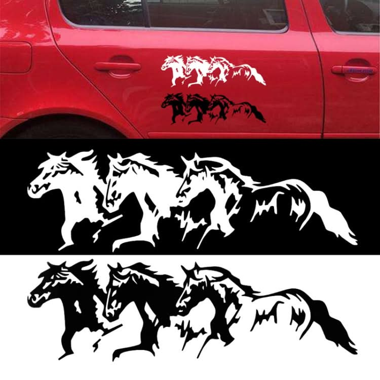 5PCS FGM-002 Carving Reflective Stickers Galloping Horse Car Body Sticker ÎҵÄÉ̵ê