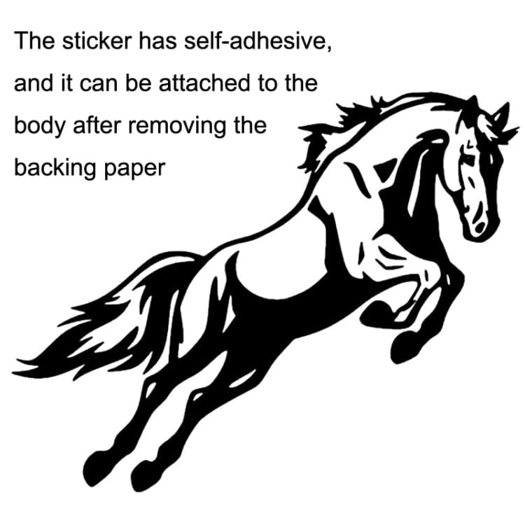 5PCS FGM-002 Carving Reflective Stickers Galloping Horse Car Body Sticker ÎҵÄÉ̵ê