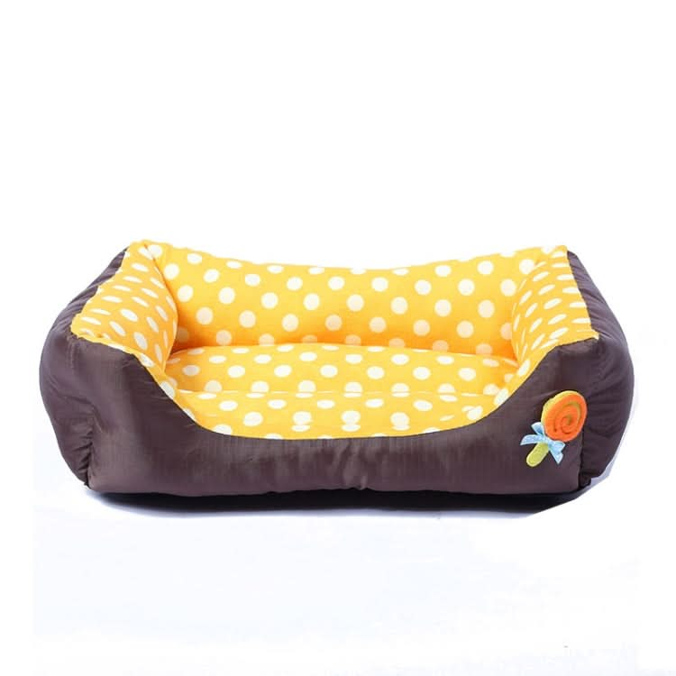 Cartoon Pet Kennel Square Cushion For Small And Medium Pet - Reluova