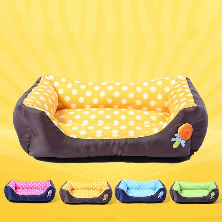 Cartoon Pet Kennel Square Cushion For Small And Medium Pet - Reluova