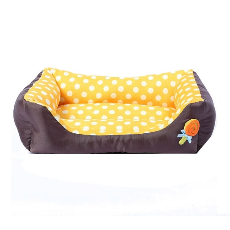 Cartoon Pet Kennel Square Cushion For Small And Medium Pet - Reluova