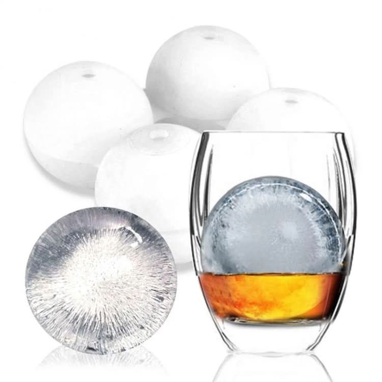 3 PCS Four -Hole Ice Hockey Model Ice Cube Maker Round Ice Ball-Reluova