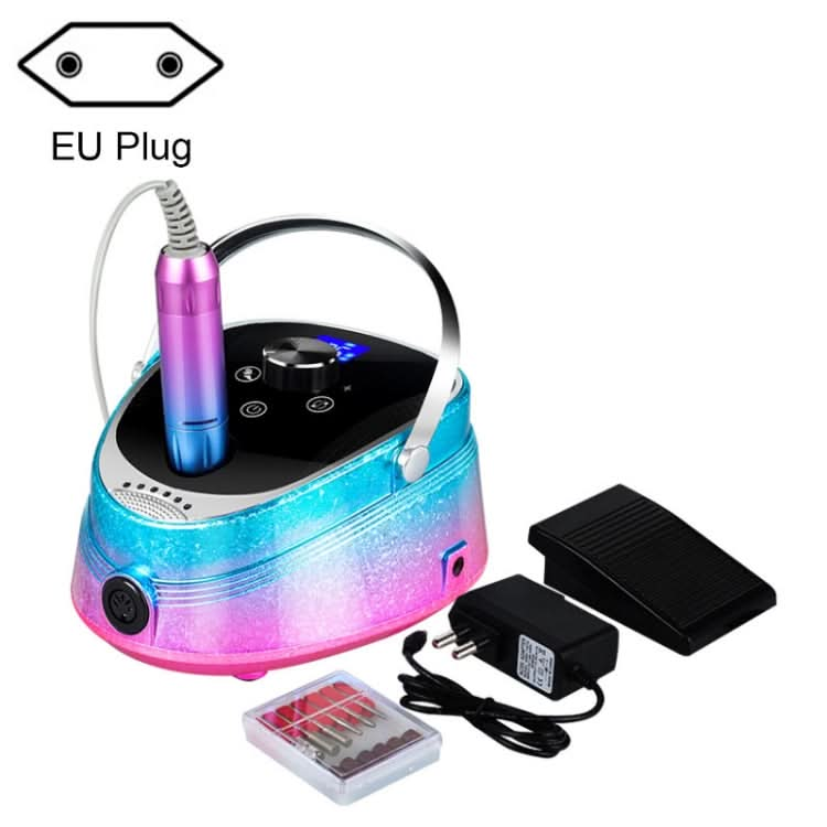 Ice Flower Gradient Rechargeable Low Noise Nail Polishing Machine Reluova