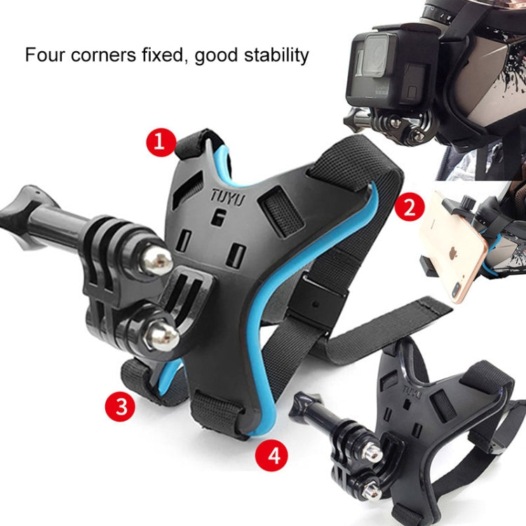 TUYU Motorcycle Helmet Chin Action Camera Mobile Phone Mounting Bracket My Store