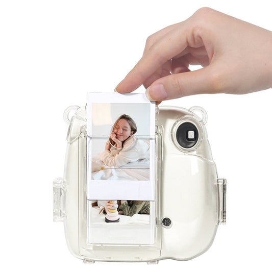 CAIUL Photo Pouch Transparent Storage Protective Case For FUJIEILM instax Mini7+