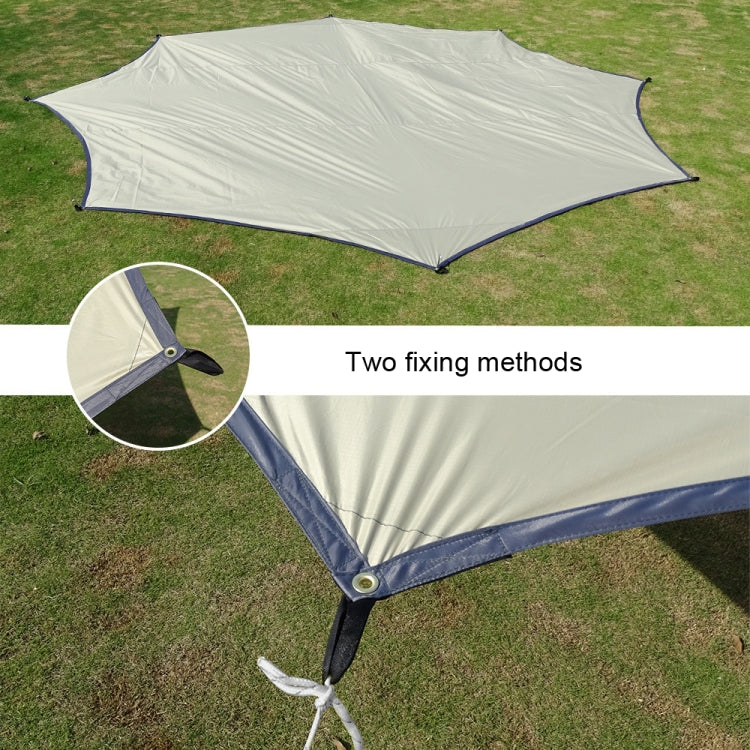 Outdoor Octagonal Curtain Tent Rain and Sun Protection Camping Sunshade Pergola