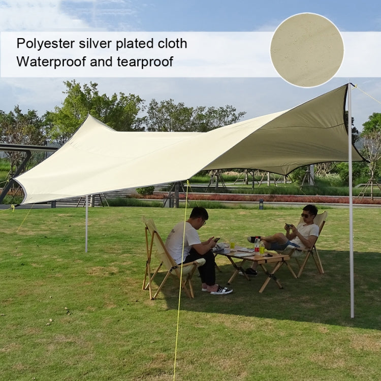 Outdoor Octagonal Curtain Tent Rain and Sun Protection Camping Sunshade Pergola