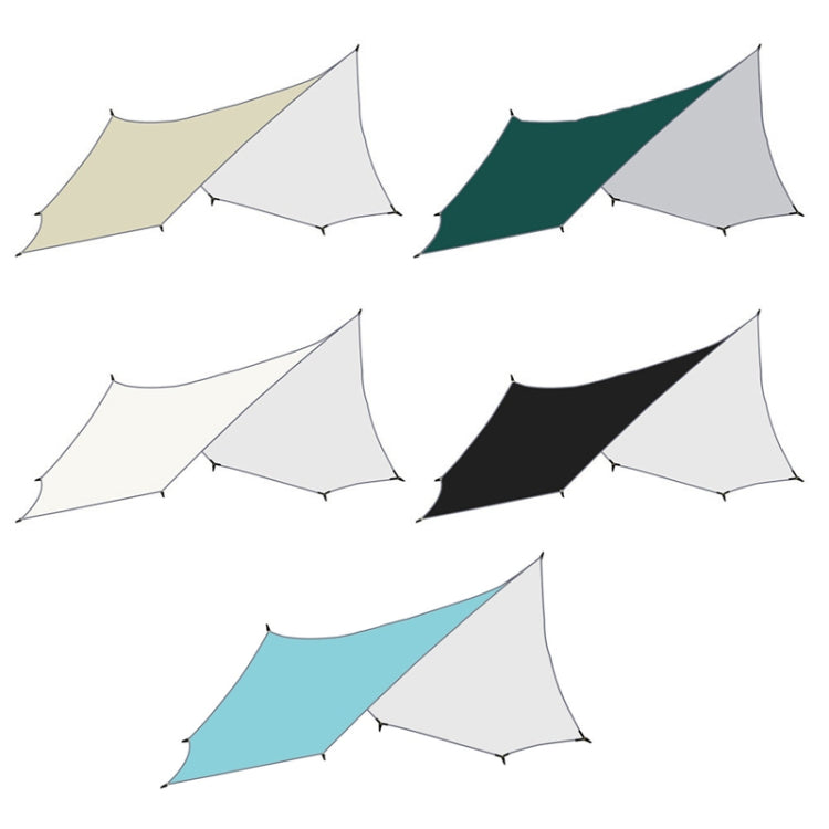 Outdoor Octagonal Curtain Tent Rain and Sun Protection Camping Sunshade Pergola Reluova