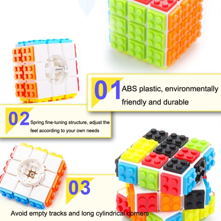 FX7780 Building Magic Cube Assembled Children Educational Early Education Toys Reluova