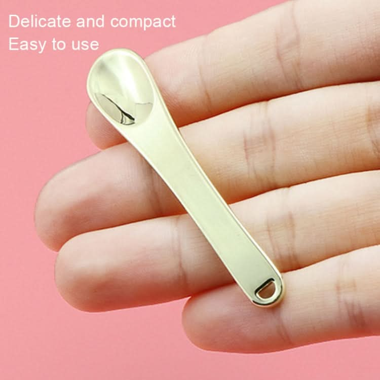 3 PCS Zinc Alloy Cosmetics Spoons Cream Split Spoon-Reluova