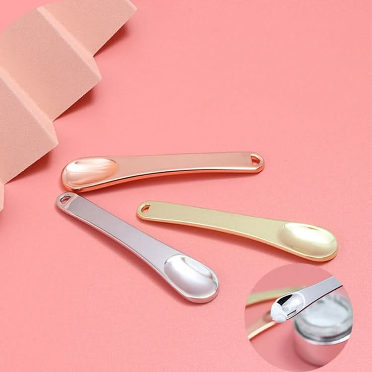 3 PCS Zinc Alloy Cosmetics Spoons Cream Split Spoon-Reluova