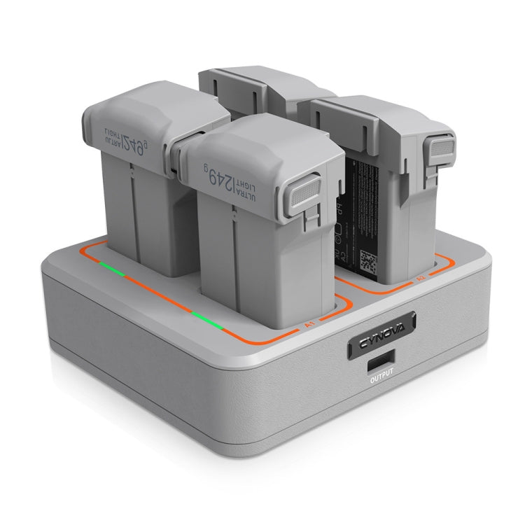 CYNOVA  Two-Way Charging Butler Can Charge 4 Batteries For DJI Mini 3 Pro