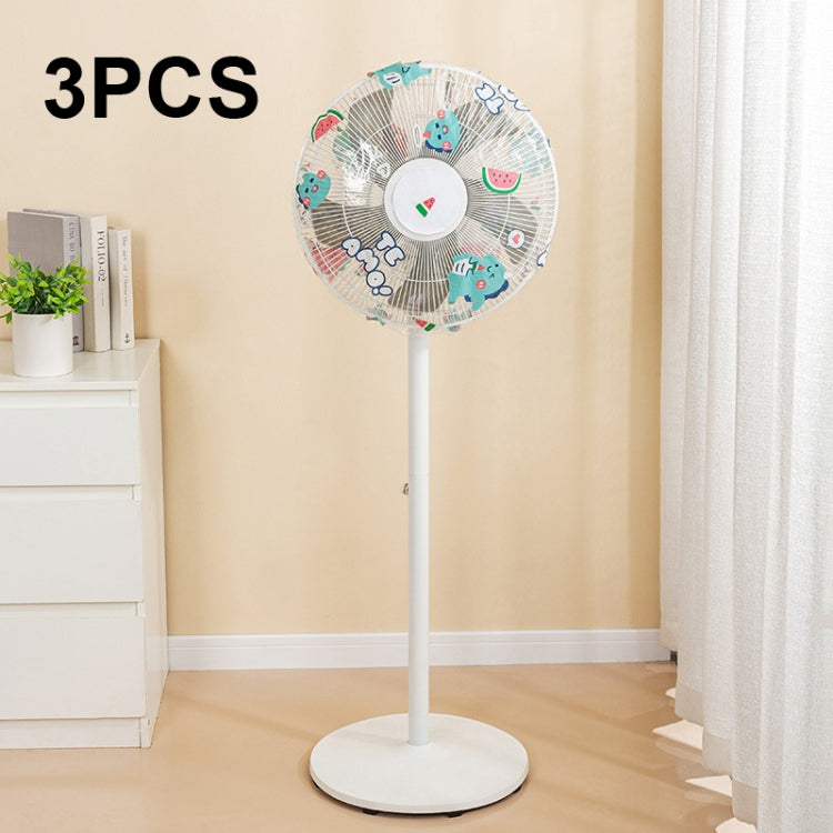 Household Fan PEVA Waterproof and Dustproof Cover, Color: Little Dinosaur Long