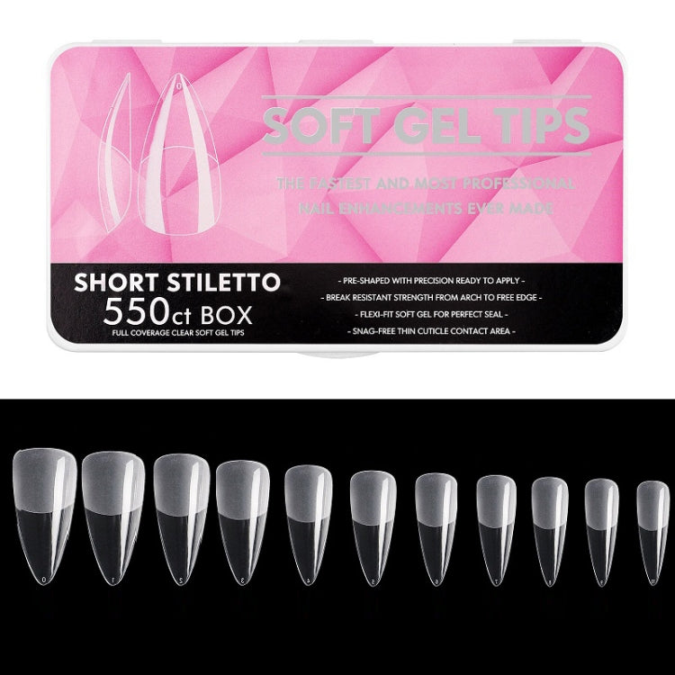 Scratch-free Ultra-thin Seamless Manicure Nail Plate, Shape: