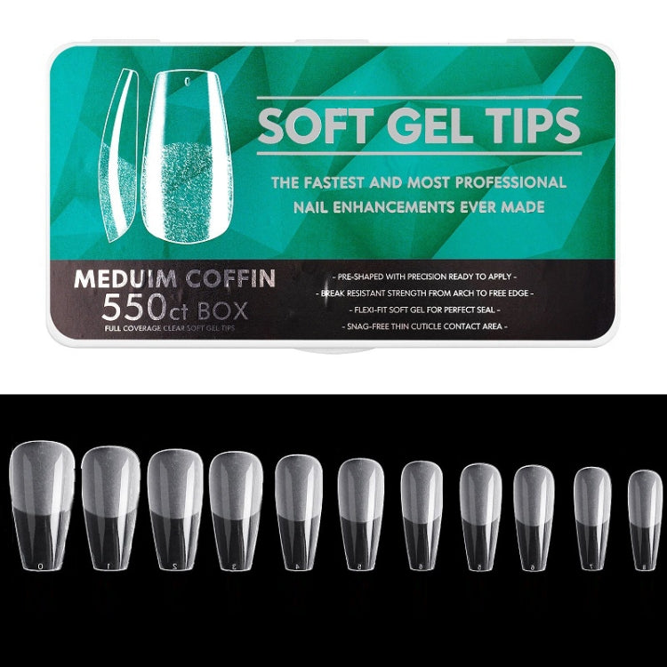 Scratch-free Ultra-thin Seamless Manicure Nail Plate, Shape: