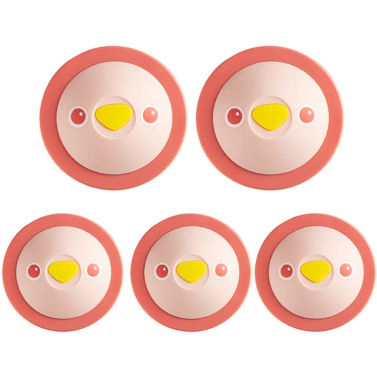 5PCS FY-S14 Floor Drain Deodorizer Sewer Silicone Cover Seal Toilet Insect-proof Hair Toilet Plug-Reluova